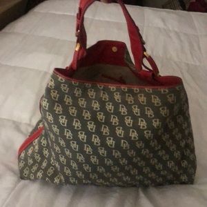 Dooney and Bourke extra large shoulder bag